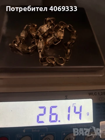 Златен ланец 14 к 26.14гр 62см, снимка 10 - Колиета, медальони, синджири - 51359754