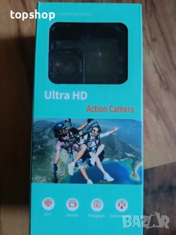 Нова 5K 30FPS 50MP Екшън камера, UHD 5M Подводна камера със 170° широкоъгълен обхват, IP68..., снимка 12 - Камери - 51595326