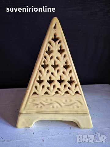 Сувенир свещник пирамида