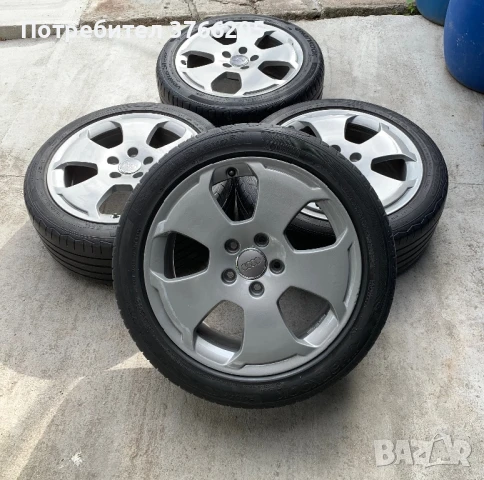 17ки джанти с летни гуми 5х112