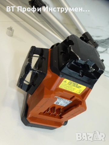 Hilti PM 30 MG - 3D Линеен лазерен нивелир + тринога 1.50 м, снимка 5 - Измервателни инструменти - 53081944