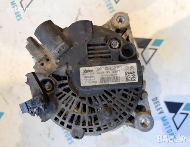 9810525380 алтернатор Valeo, Динамо от Peugeot 301, 1.6 BlueHDI, 99 кс., двигател BHY 10JBHA DV6FD, снимка 4 - Части - 52640754