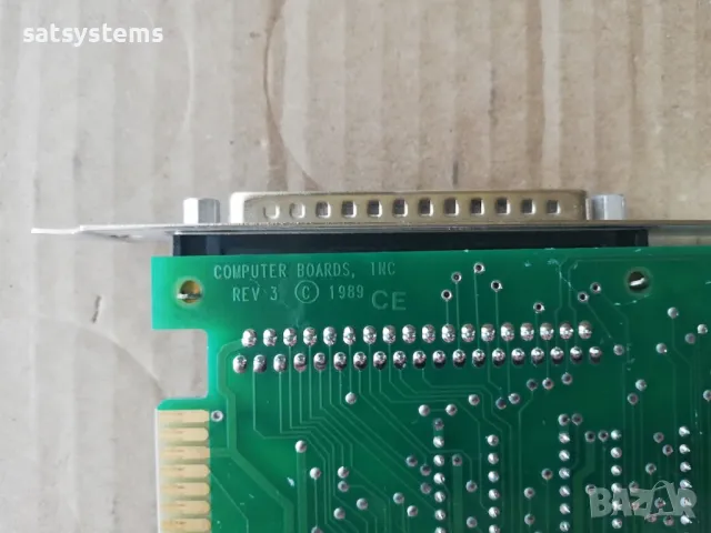 Computer Boards Inc. 1011002 PCB Card Circuit Board Rev:3 ISA, снимка 9 - Други - 47858611