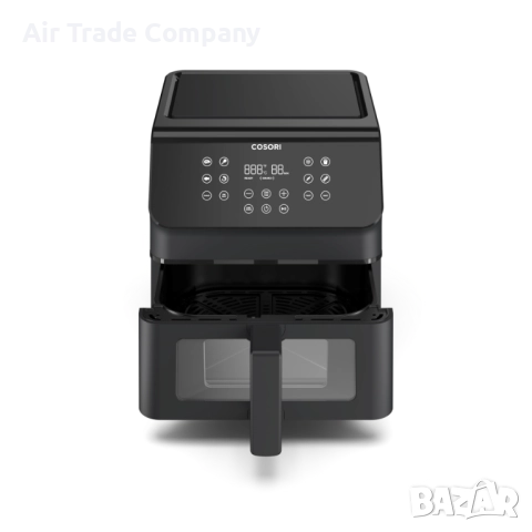 Фритюрник с горещ въздух Cosori Premium Plus Air Fryer CAF-P653-KEUR, 6.2L, Черен, снимка 2 - Фритюрници - 51680898