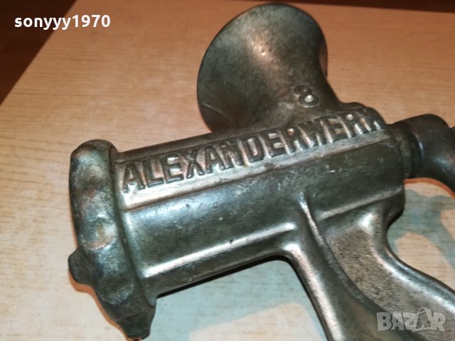 ALEXANDERWERK 8 GERMANY 0810211804, снимка 6 - Антикварни и старинни предмети - 34396622