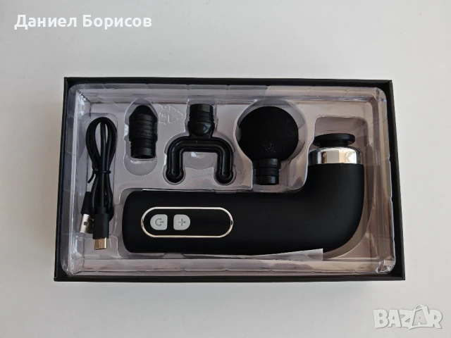 Мини масажен пистолет -безжичен (Mini Fascial Massage Gun Wireless), снимка 2 - Други инструменти - 51414771