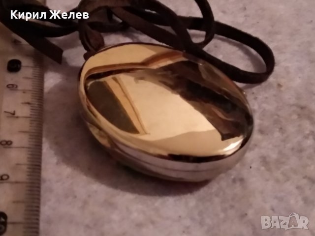 КРАСИВА СТОМАНЕНА СРЕБРИСТА ВИНТИДЖ КУТИЙКА - МЕДАЛЬОН За СНИМЧИЦИ Или ДРУГО с ШНУРЧЕ от ВЕЛУР 26385, снимка 12 - Колиета, медальони, синджири - 41483232