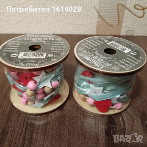 Ленти с мъниста., снимка 4 - Други - 50690424