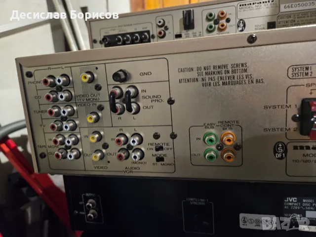 Усилвател Marantz PM551+ST551, снимка 6 - Ресийвъри, усилватели, смесителни пултове - 49466652
