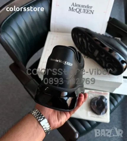 Черни кецове Alexander McQueen-VR155T, снимка 2 - Кецове - 43171921