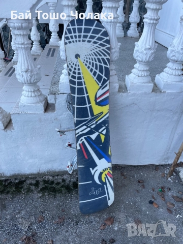 Сноуборд Burton Jim Rippey Pro Model + автомати – отлично състояние, снимка 4 - Зимни спортове - 52885854