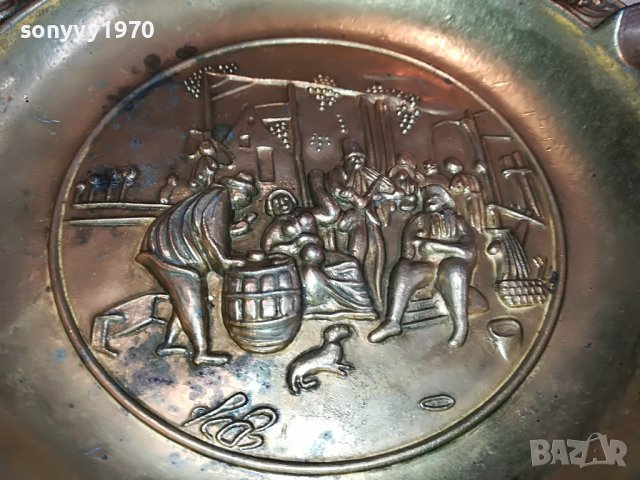 ЖЕСТОК ГОЛЯМ ПЕПЕЛНИК ОТ ШВЕЦИЯ 1311221124, снимка 4 - Антикварни и старинни предмети - 38654595