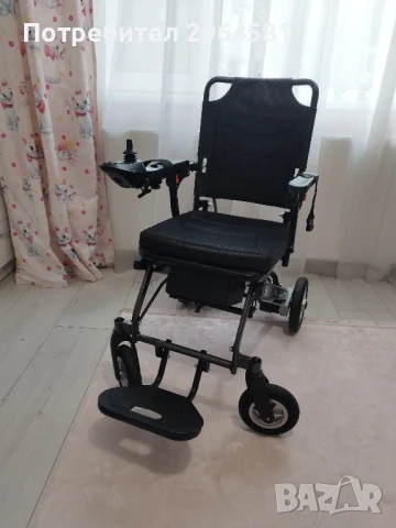Сгъваема електрическа количка , снимка 4 - Инвалидни колички - 50832188