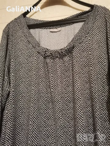 СТРАХОТНА ТУНИКА ЕФЕКТЕН ДЕСЕН 4XL-5XL, снимка 3 - Туники - 49732633