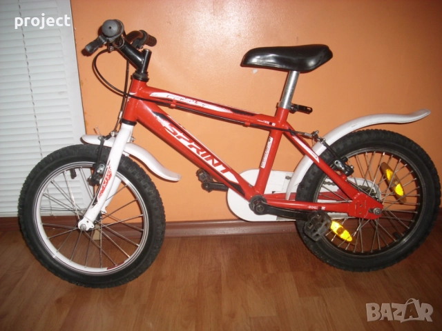 ИЗГОДНО Sprint 16" детски велосипед,колело със спомагателни.Промо цена, снимка 2 - Детски велосипеди, триколки и коли - 52579698