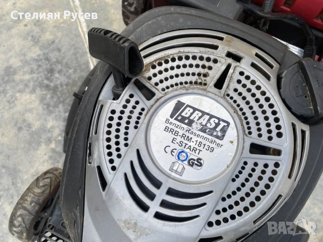 brast garten brb rm 18139 косачка за трева СЪС СТАРТЕР / САМОХОДНА / бензинова / 4 тактова -цена 550, снимка 2 - Градинска техника - 52038148