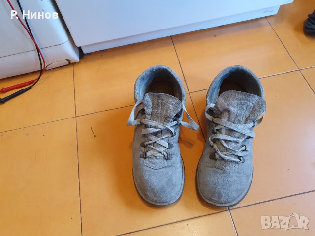 велурени полувисоки обувки CLOP -Italy  №43 с goretex мембрана, снимка 2 - Мъжки боти - 41470222