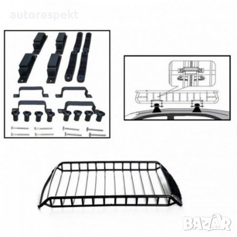 Стоманен багажник за покрив офроуд 2260 160х100см, снимка 3 - Аксесоари и консумативи - 40118329