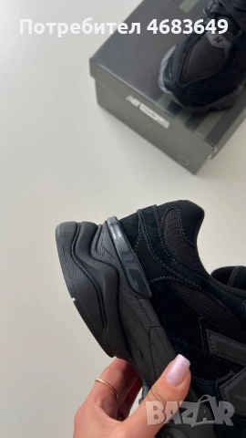 New Balance 9060 Black, снимка 7 - Маратонки - 52866376