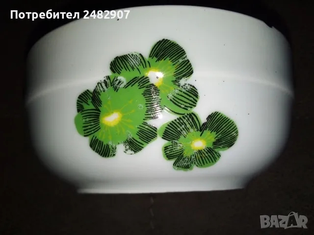 Стара порцеланова купа , снимка 4 - Сервизи - 48525876