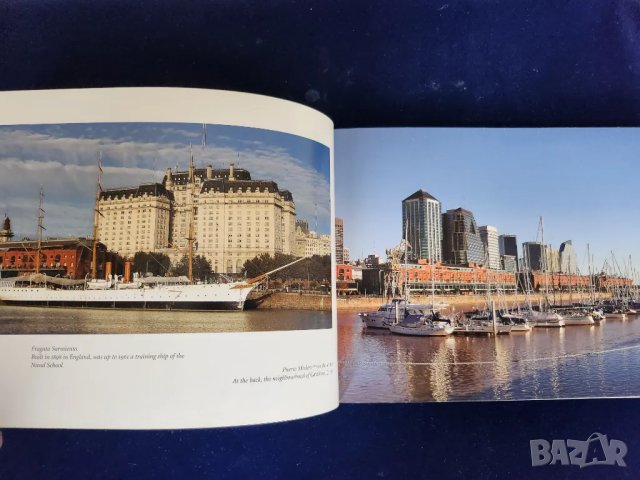 Буенос Айрес / Buenos Aires - пътеводител/албум на англ.език с 191 цв.фотографии и мн.информация, снимка 5 - Енциклопедии, справочници - 48728149