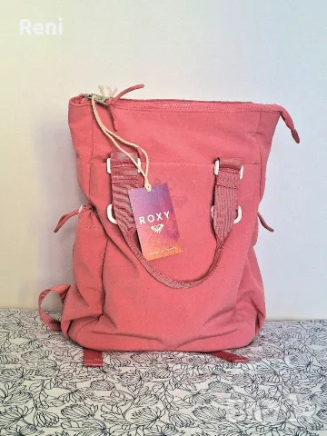 Раница ROXY, оригинална, сладък цвят, НОВА!