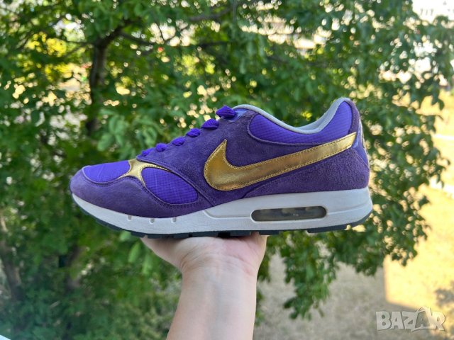 Nike Air Max 1 Anniversary Purple Gold — номер 43