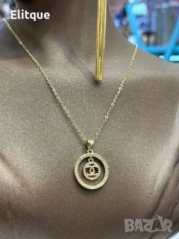 висококачествени колиета от стомана chanel , снимка 2 - Колиета, медальони, синджири - 52550898