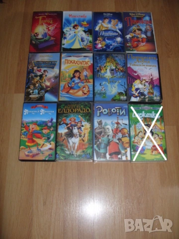 Анимации на Видеокасети VHS, снимка 3 - Анимации - 51676797