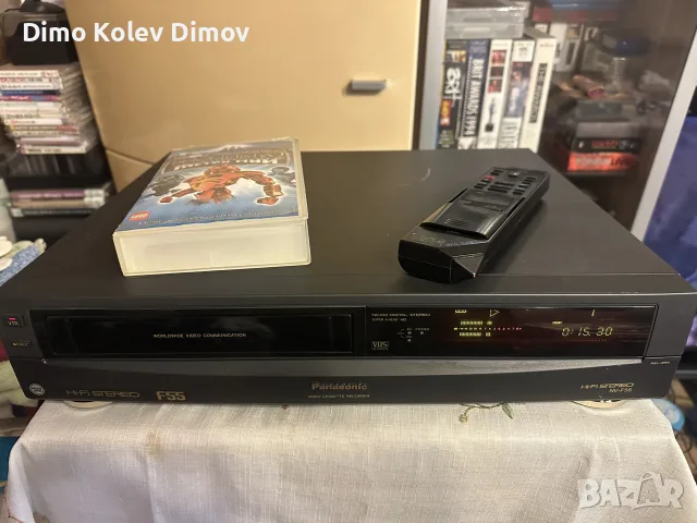 Видео Panasonic nv f 55 с Дистанционно и Бонус касета, снимка 6 - Плейъри, домашно кино, прожектори - 55966784