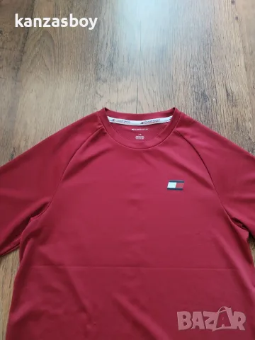 Tommy Hilfiger sport - страхотна мъжка тениска L, снимка 4 - Тениски - 55792352