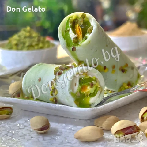 Суха смес за Тайландски сладолед шам фъстък* Сладолед на прах шам фъстък* (1300г / 4-5 L Мляко), снимка 2 - Други - 51266073