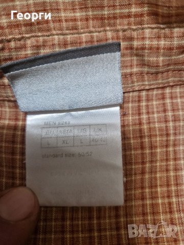 Мъжка риза Jack Wolfskin Размер L, снимка 5 - Ризи - 42077623