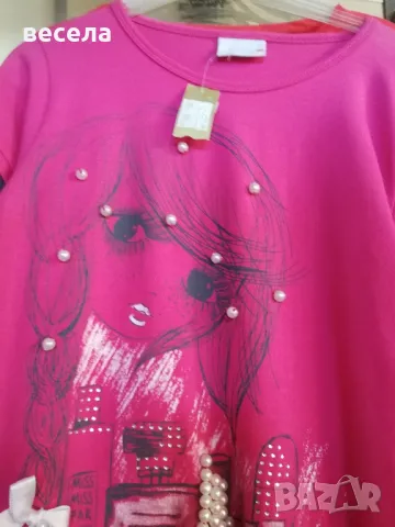  блузи, туники за момичета, снимка 2 - Детски Блузи и туники - 49124303