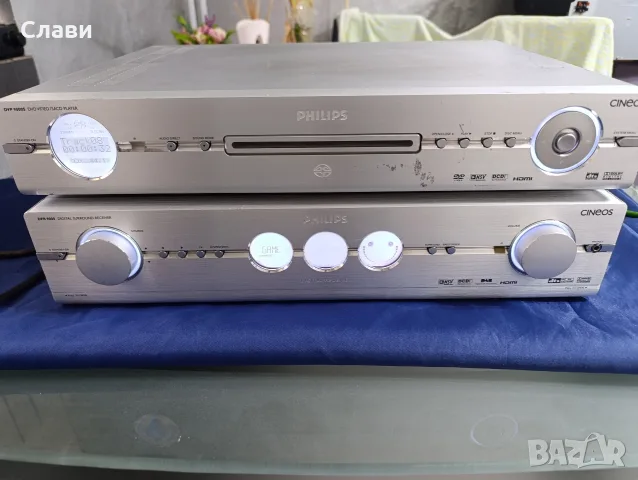 Аудио система Philips Cineos 9000 – Ресивър DFR9000 и SACD/DVD DVP9000S  , снимка 11 - Аудиосистеми - 55873663