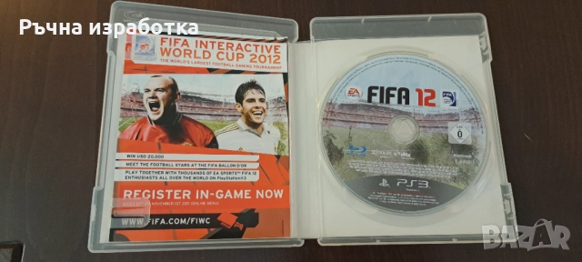 fifa 12 ps3 game диск конзола контролер игра футбол playstation джойстик, снимка 2 - Игри за PlayStation - 52175027