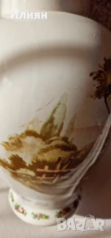 🌹 Прекрасна  голяма ваза с романтична сцена, снимка 11 - Вази - 47949136