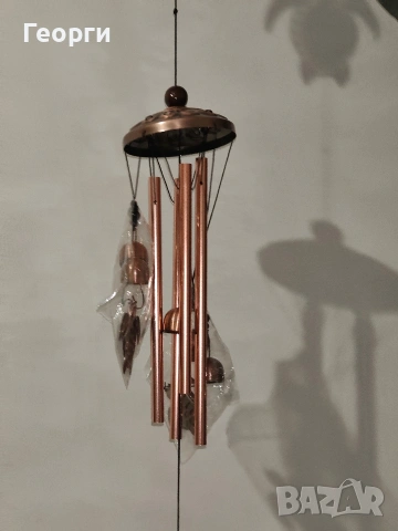 Вятърен чан, вятърни метални камбанки, снимка 2 - Декорация за дома - 53836757