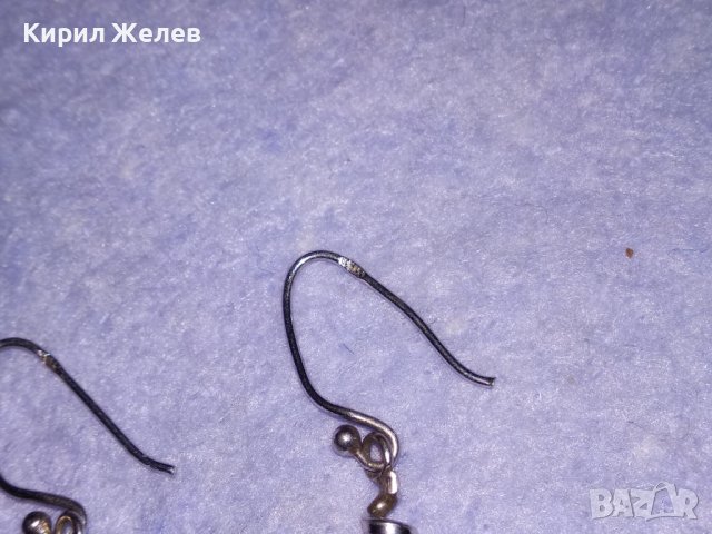 НЕЖНИ СПИРАЛОВИДНИ АРТИСТИЧНИ СРЕБЪРНИ ОБЕЦИ СРЕБРО 925 ФИНА РЪЧНА ХУДОЖЕСТВЕНА ИЗРАБОТКА 38724, снимка 11 - Обеци - 41741640