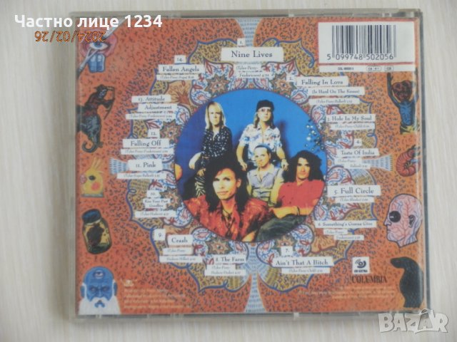 Aerosmith - Nine Lives - 1997, снимка 2 - CD дискове - 44491590