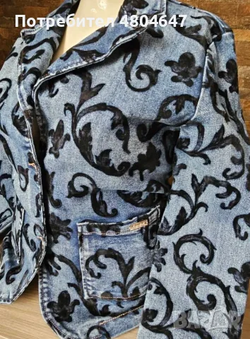 Дънково сако. Размери S,M,L,XL., снимка 5 - Сака - 56304284