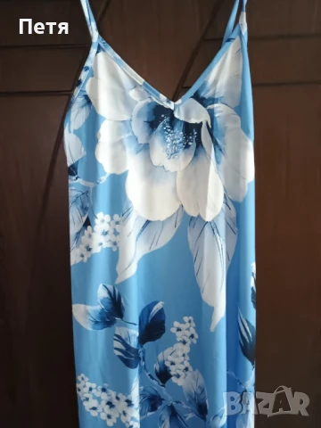 нова дълга рокля Л-ХЛ размер , снимка 3 - Рокли - 51117782