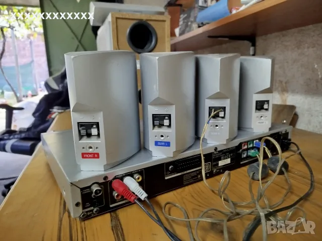 Система за домашно кино/ресийвър 5.1 AIWA 400w, снимка 9 - Плейъри, домашно кино, прожектори - 56245467