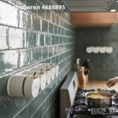 Магнитни стъклени буркани за подправки 6 броя – Стилен комплект за подредена кухня