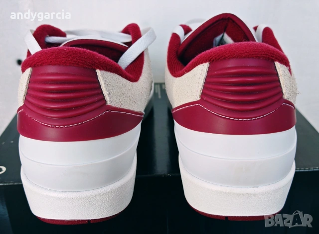  Nike Air Jordan 2 Retro Low 42.0 ти номер или 26.5 см стелка, чисто нови с кутия 100% оригинални, снимка 10 - Маратонки - 53768767