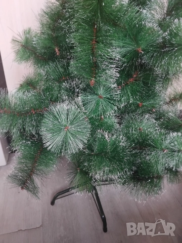 Голяма Гъста Коледна Елха със стабилна метална стойка, снимка 4 - Декорация за дома - 52627948