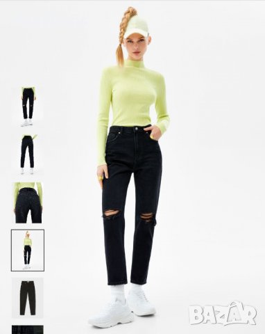 Накъсани дънки Bershka, снимка 1