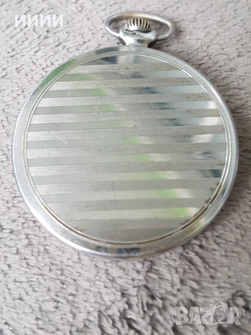 Джобен часовник Молния 2, снимка 2 - Антикварни и старинни предмети - 52799280