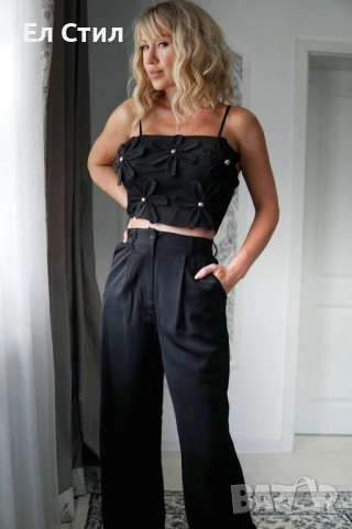 📌#Дамски #комплект с цветя Л ХЛ размер Цена 115лв/58.80 € Еконт, снимка 3 - Комплекти - 52436262