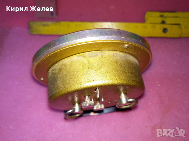 SLAVA MADE in USSR Стар КОЛЕКЦИОНЕРСКИ РУСКИ БУДИЛНИК МЕХАНИЧЕН НАСТОЛЕН ЧАСОВНИК СЛАВА СССР 43400, снимка 10 - Антикварни и старинни предмети - 44536265
